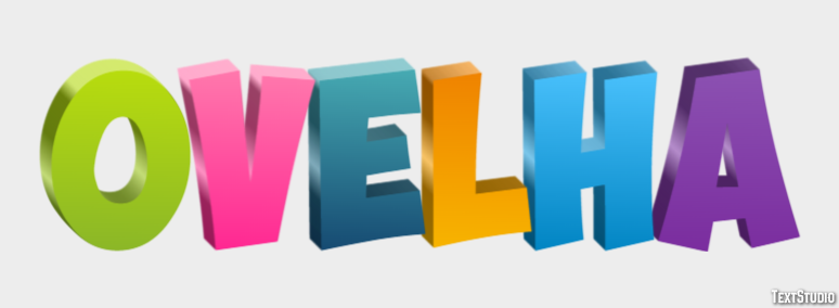 Ovelha Text effect