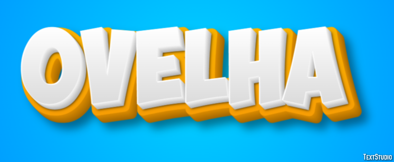Ovelha Text effect