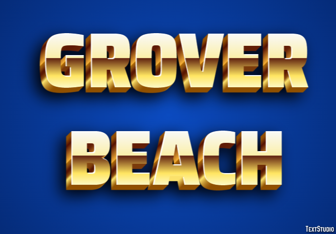 Grover Beach Efekt tekstowy