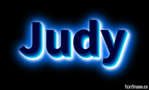 Judy Text Effect