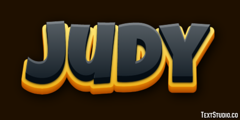 Judy Text Effect