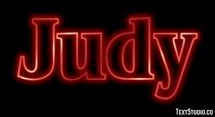 Judy Text Effect