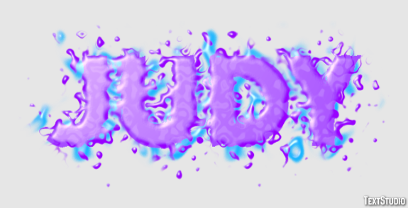 Judy Text Effect