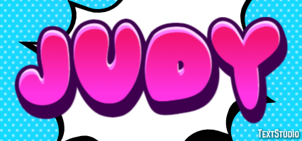 Judy Text Effect