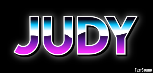 Judy Text Effect