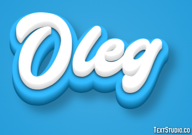 Oleg テキスト効果
