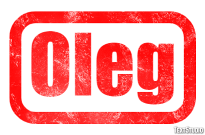 Oleg テキスト効果