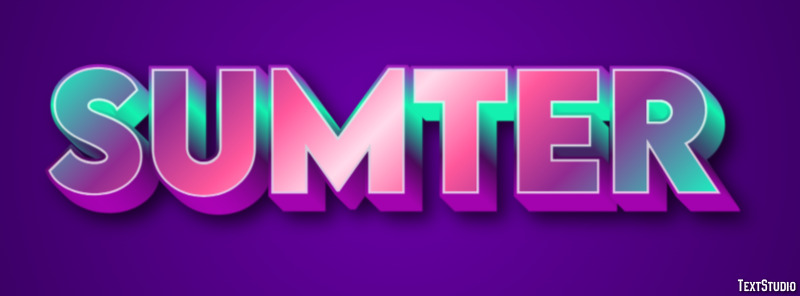 Sumter テキスト効果
