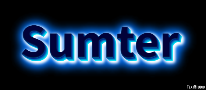 Sumter Efekt tekstowy