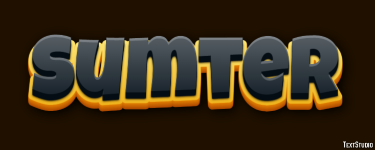 Sumter Efekt tekstowy