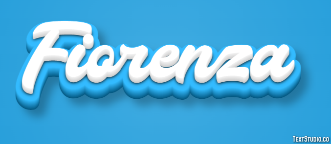 Fiorenza Effetto testo