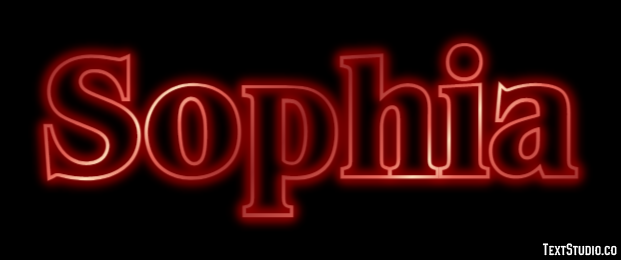 Sophia Efekt tekstowy