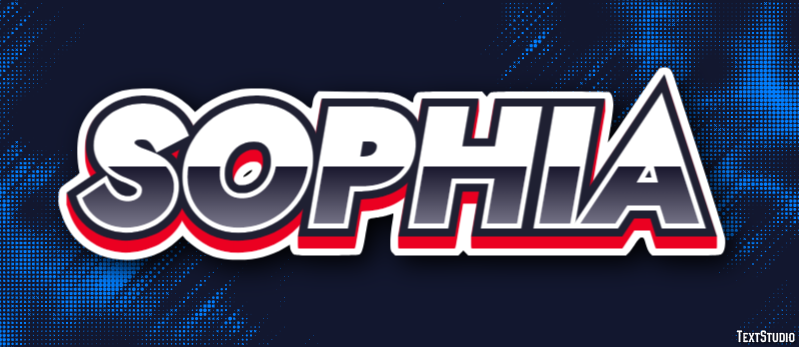 Sophia Efekt tekstowy
