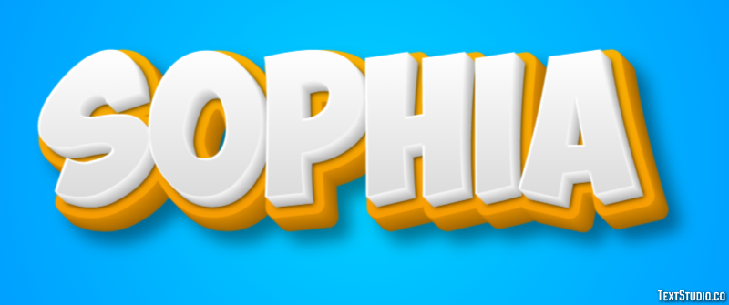 Sophia Effetto testo