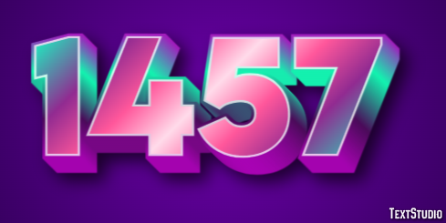 1457 Effet de Texte
