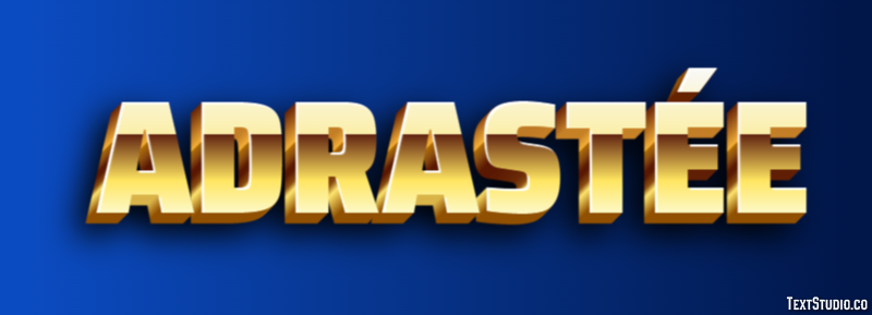 Adrastée Text Effect