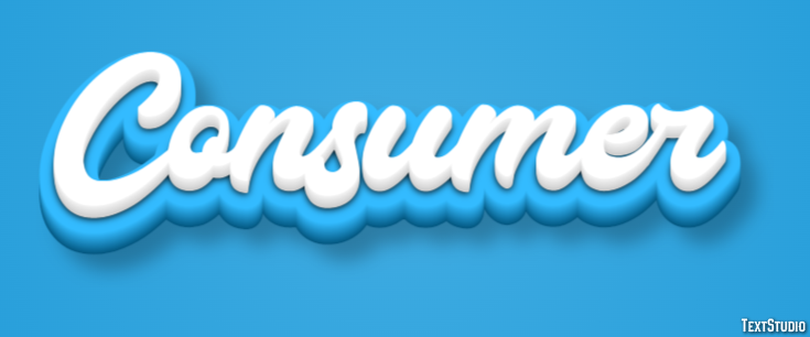 Consumer Efecto de Texto