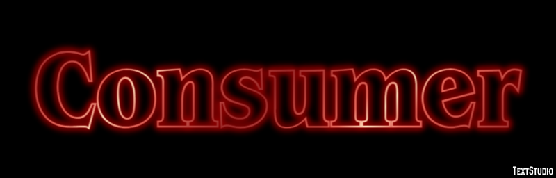 Consumer Efecto de Texto