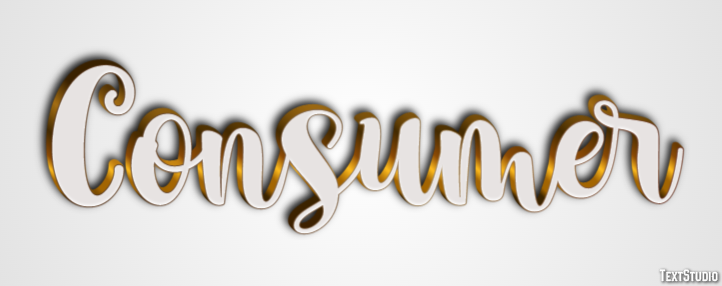 Consumer Efecto de Texto
