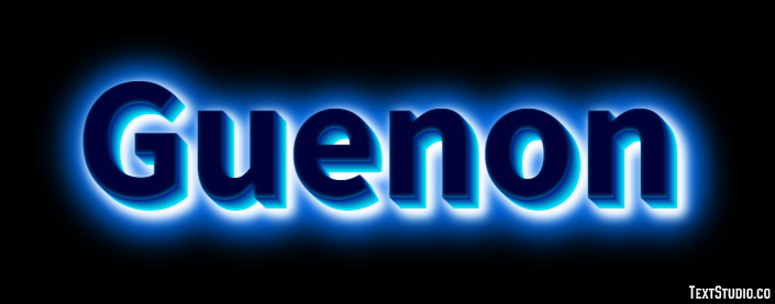 Guenon Effet de Texte