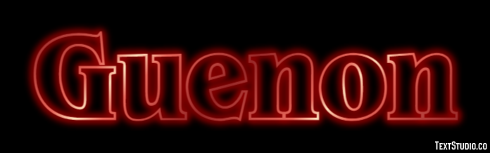 Guenon Effet de texte
