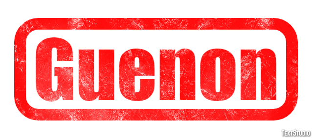 Guenon Effet de texte