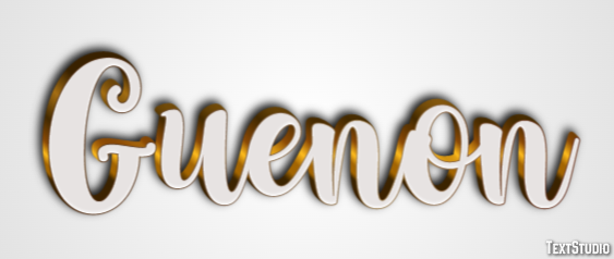 Guenon Effet de texte
