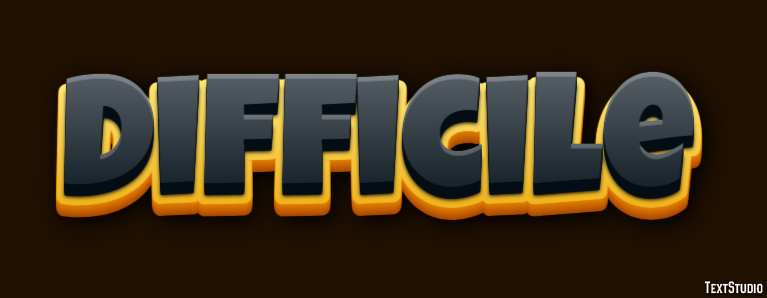 Difficile Effet de Texte