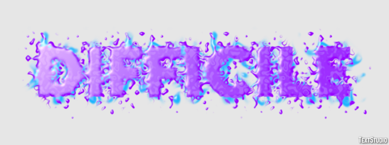 Difficile Effet de Texte