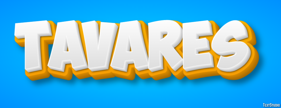 Tavares Text Effect