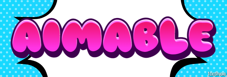 Aimable Effet de texte