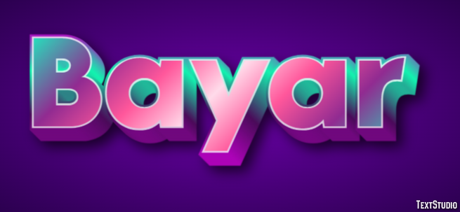 Bayar Text Effect