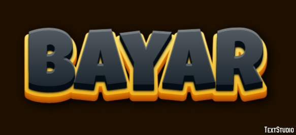 Bayar Text effect