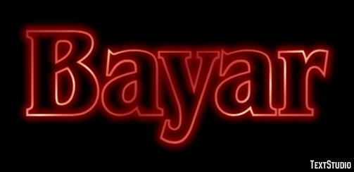 Bayar Text Effect