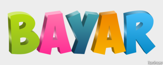 Bayar Text effect
