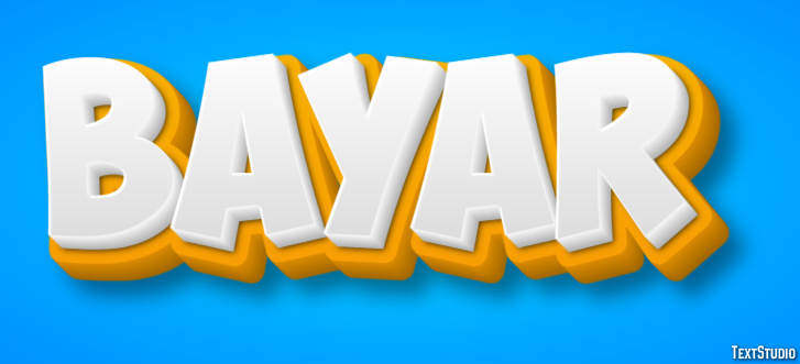 Bayar Text Effect
