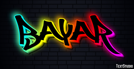 Bayar Text effect