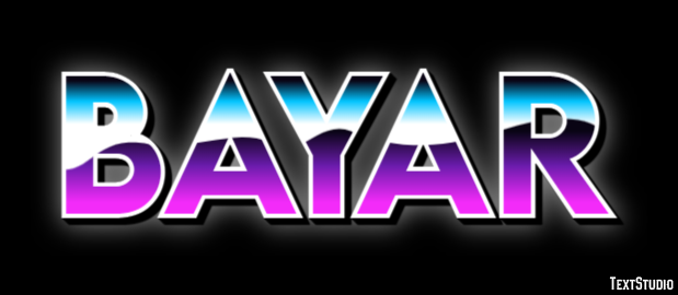 Bayar Text effect