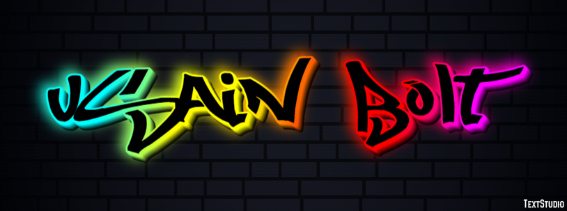 Usain Bolt Text Effect