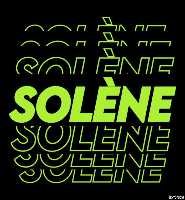 Solène Efekt tekstowy
