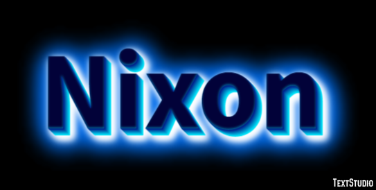 Nixon Texteffekt