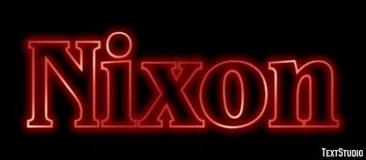 Nixon Texteffekt