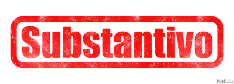 Substantivo Efekt tekstowy