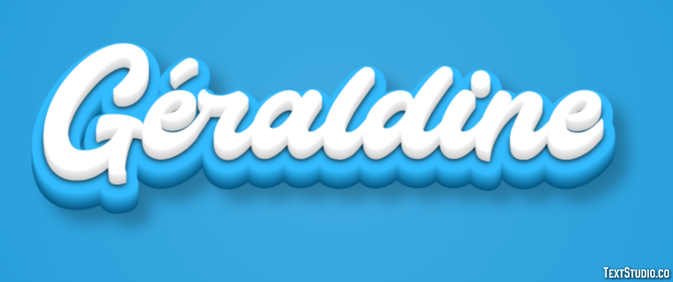 Géraldine Text Effect