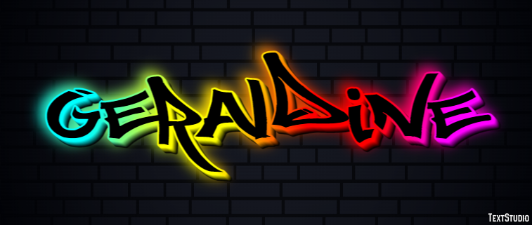 Géraldine Text Effect