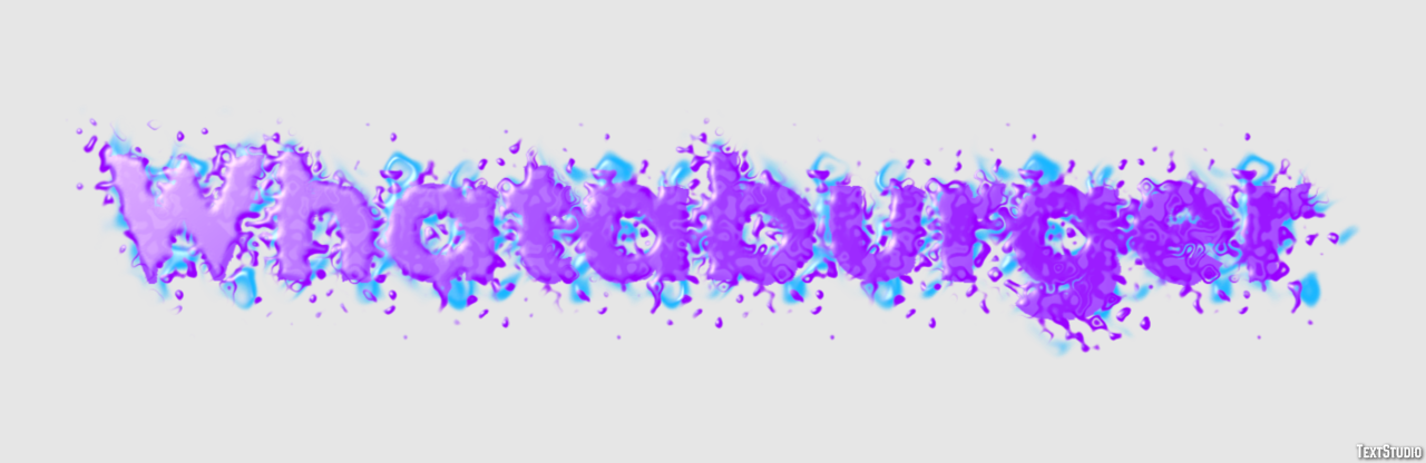 Whataburger Text effect