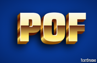 Pof Efecto de Texto