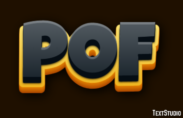 Pof Efecto de Texto