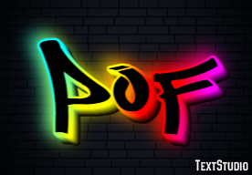 Pof Efecto de Texto