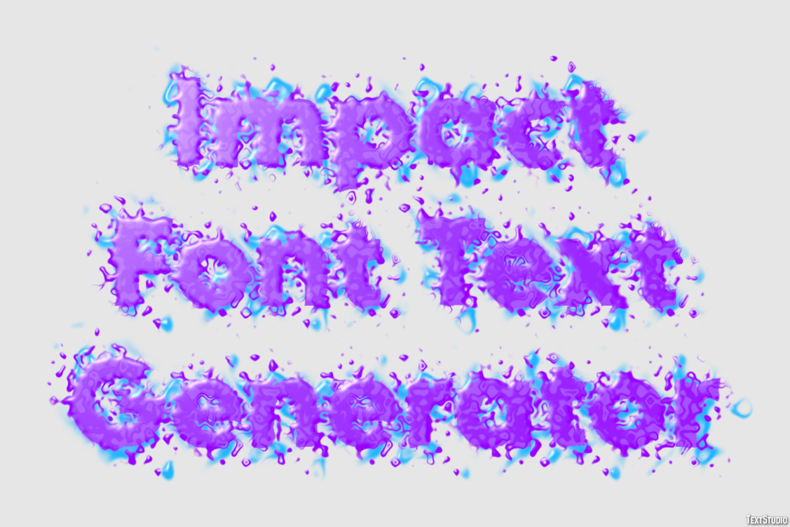 Impact Font Text Generator Text Effect